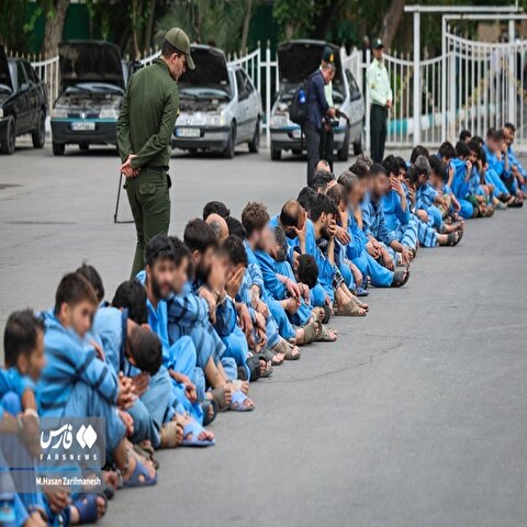 تصاویر: دستگیری ۲۶۴ سارق در تهران