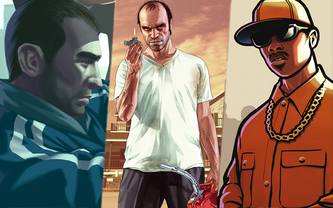 تاریخچه سری GTA، قسمت دوم: از CJ تا سه تفنگدار