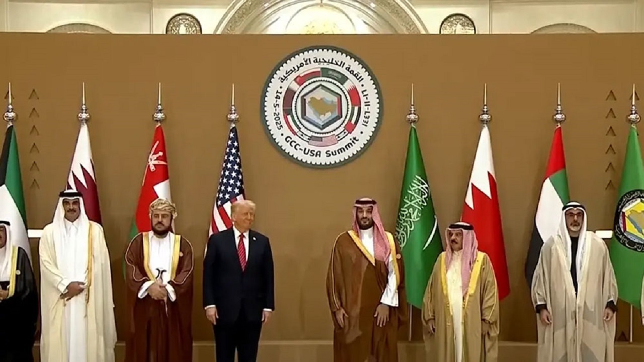 آغاز نشست مشترک ترامپ و سران ۶ کشور عربی جنوب خلیج فارس