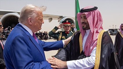 ببینید/ خداحافظی ترامپ از بن سلمان