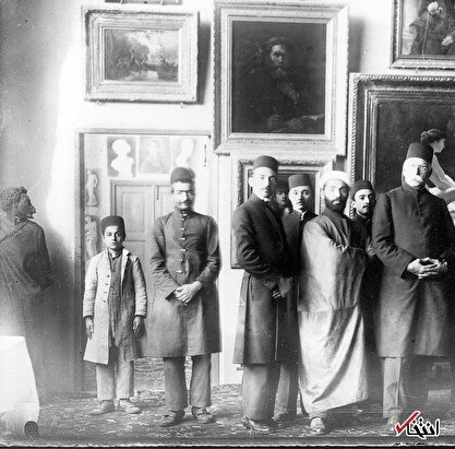 عکس/ بزرگترین نقاش دربار قاجار