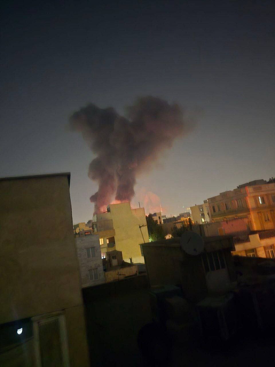 انفجار در مهرآباد تهران