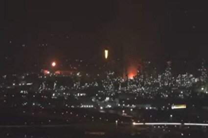 ببینید/ آتش‌سوزی و دود غلیظ در حیفا در پی موج دوم علمیات وعده صادق ۳
